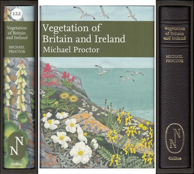 PROCTOR NEW NATURALIST No 122 VEGETATION OF BRITAIN & IRELAND deluxe leather ltd