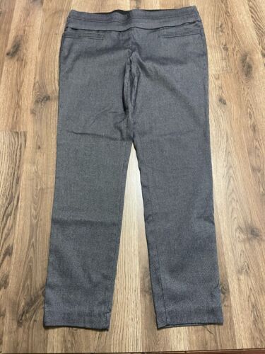 Maurices Pants, Women's Size Large, Black, Pull On, Straight Leg, Elastic Waist