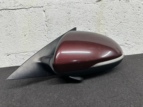 Kia Optima door mirror 16 to 20 left side RED pain code M2R OEM assy 87610D5150