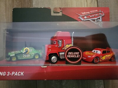 Mattel Disney Pixar Cars 3 Racing 3-pack Chick Hicks Mack McQueen