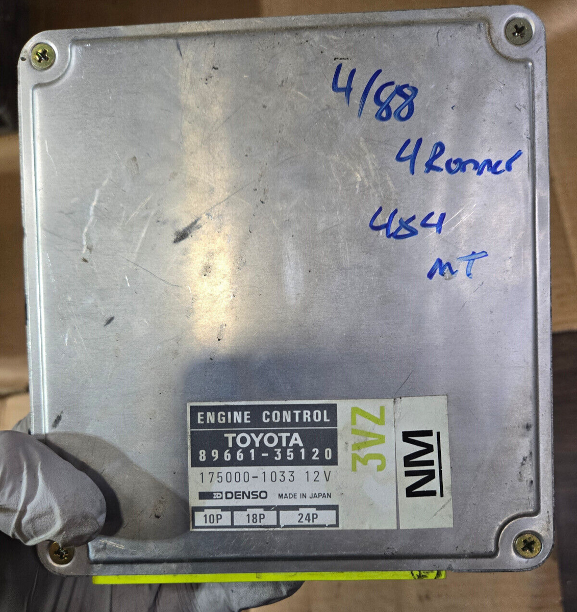 Toyota 4runner Pickup Engine Control Computer Unit Brain 89661