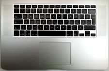 MacBook Pro 15" Mid2012 Early2013 A1398 PALMREST KEYBOARD TRACKPAD NO BATTERY