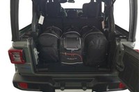Kjust Dedizierte Reisetaschen 4 Stk Kompatibel Mit Jeep Wrangler Phev Iv 2018 -
