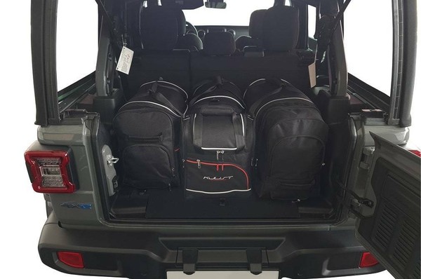 Kjust Dedizierte Reisetaschen 4 Stk Kompatibel Mit Jeep Wrangler Phev Iv 2018 --image