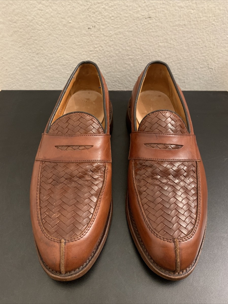 Allen Edmonds Foley Brown Penny Loafer Men display picture 3