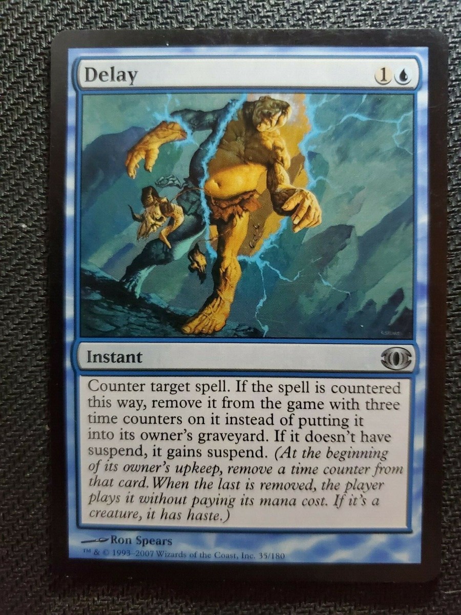 french delay mtg card ODY: Delaying Shield main image 0