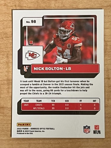 2022 Donruss Optic Football Complete Your Set #1-200 You Pick! - Picture 14 of 20