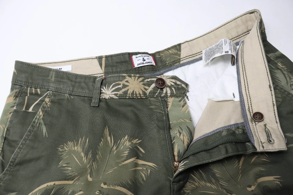 Jack&Jones Jpstbowie Sa Mixed Prints Cortos Hombre Grande Chino Bolsillos - Imagen 4 de 4