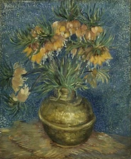 VINCENT VAN GOGH Poster or Canvas Print "Imperial Fritillaries in a Copper Vase"