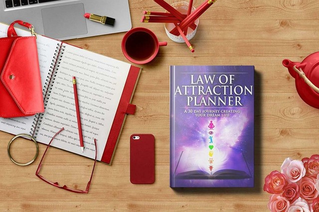 Freedom Mastery Law of Attraction Goal Planner &amp; Organizer Deluxe Daily ...