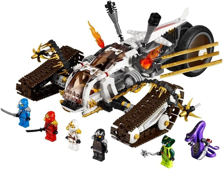 LEGO NINJAGO: Ultra Sonic Raider (9449) - Retired 2015
