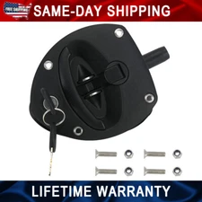 New Door Latch with T-Handle Steel Shaf for Cummins Generator 2 Keys 406-0972-01