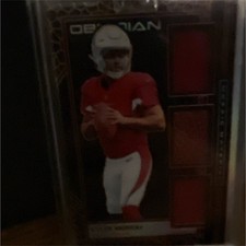 Panini Obsidian Kyler Murray Rookie MM-1 Mosaic Materials /50 Cardinals NFL Card. rookie card picture