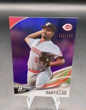 2016 Bowman Platinum Top Prospect Antonio Santillan #TP-AS Purple #142/250 (RC)