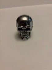 Vintage Chrome Skull Shift Knob Red Light Up Eyes Hot Rod Rat Rod Goth Vintage Chrome Skull Shift Knob Red Light Up Eyes Hot Rod Rat Rod Goth