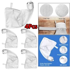 4Pc Pool Cleaner All Purpose bag Replacement For 360 380 Pool Cleaner Zipper Bag