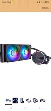 Cooler Master MasterLiquid PL240 FLUX AIO CPU Liquid Cooler ARGB 240 mm