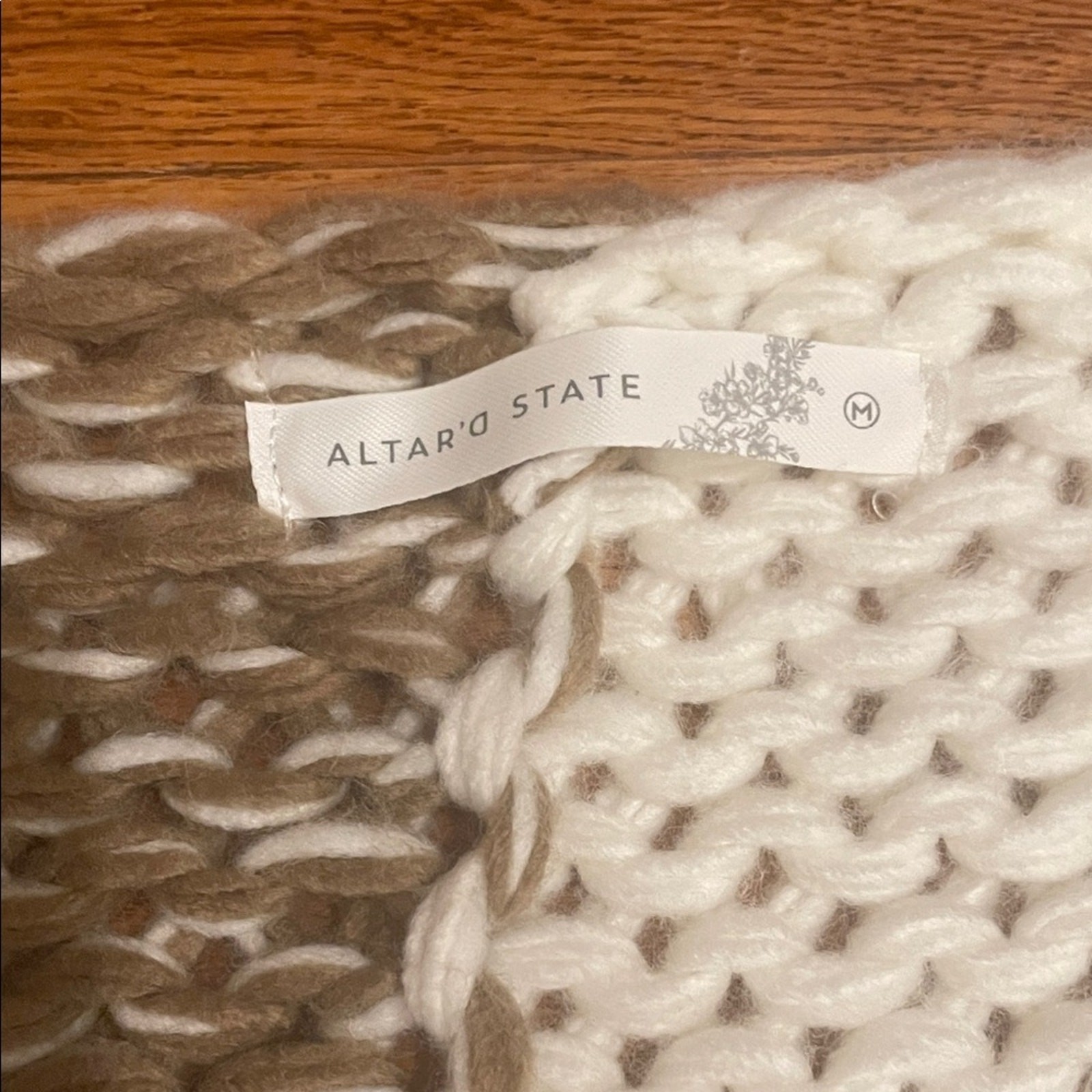 Altar’d State Atlas Patchwork Chunky Multicolored… - image 2