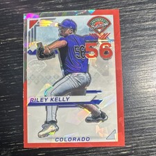 Panini Prospect Edition Riley Kelly Colorado Rockies Parallel #173 2025 Baseball