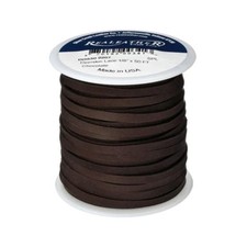 Chocolate Deerskin Craft Lace 18 Inch X 50 Feet Leather For Jewelry And Projects