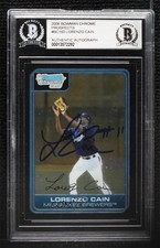 2006 Bowman Chrome Prospects Lorenzo Cain #BC160 ow6