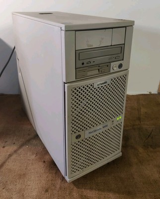 Intel Pentium Pro Ceramic CPU Computer Vintage Olivetti Netstrada 1000 + Floppy