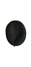 Beats By Dr Dre Black on Black Zipper Headphones Carrying Soft Bag Pouch Case