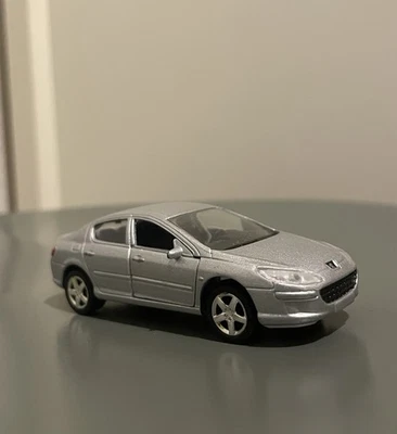 Miniature Norev Peugeot 407 3 inches 1/64 1:64 Voiture Métal en bon état - Photo 1/4