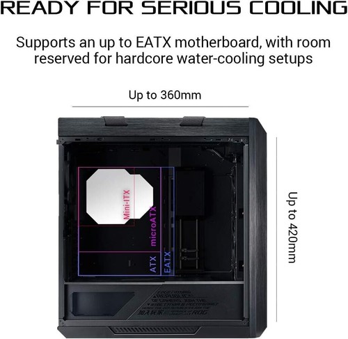 ASUS ROG Strix Helios ATX Tower Hartglas Aura Sync - Bild 3 von 4