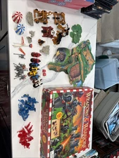 Weapons & Warriors Castle Siege Game Incomplete Parts Lot 1995 Pressman #9705