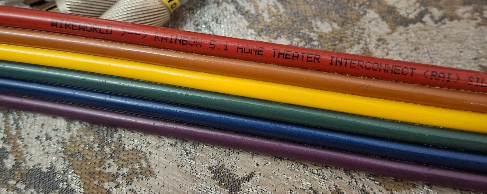 Wireworld Rainbow 5.1 Home Theater Interconnect Cable w/ Wireworld Ultraviolet 5