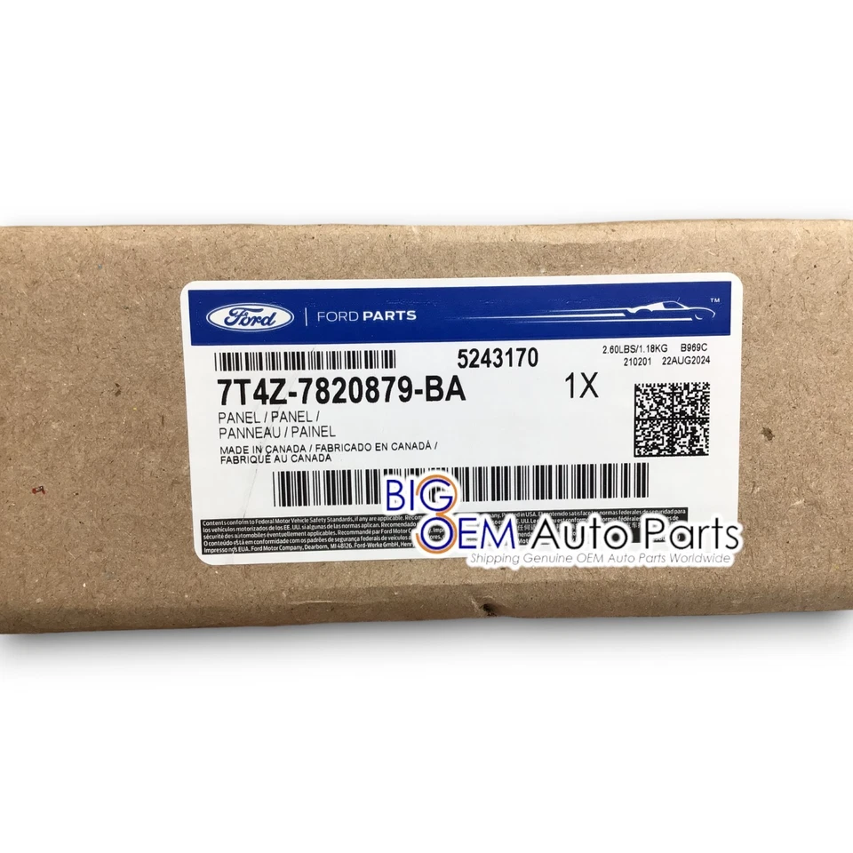 2007-2014 Ford Edge Driver guarnição da porta dianteira moldura inferior novo OEM 7T4Z-7820879-BA - Imagem 4 de 4