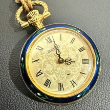Seikosha SEIKO Suzuran Pocket Watch Hand Winding Mechanical Vintage