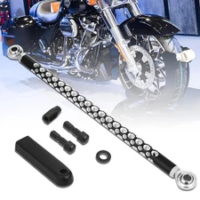 Gear Shift Linkage Rod Shifter Black For Harley Electra Glide Softail Road King