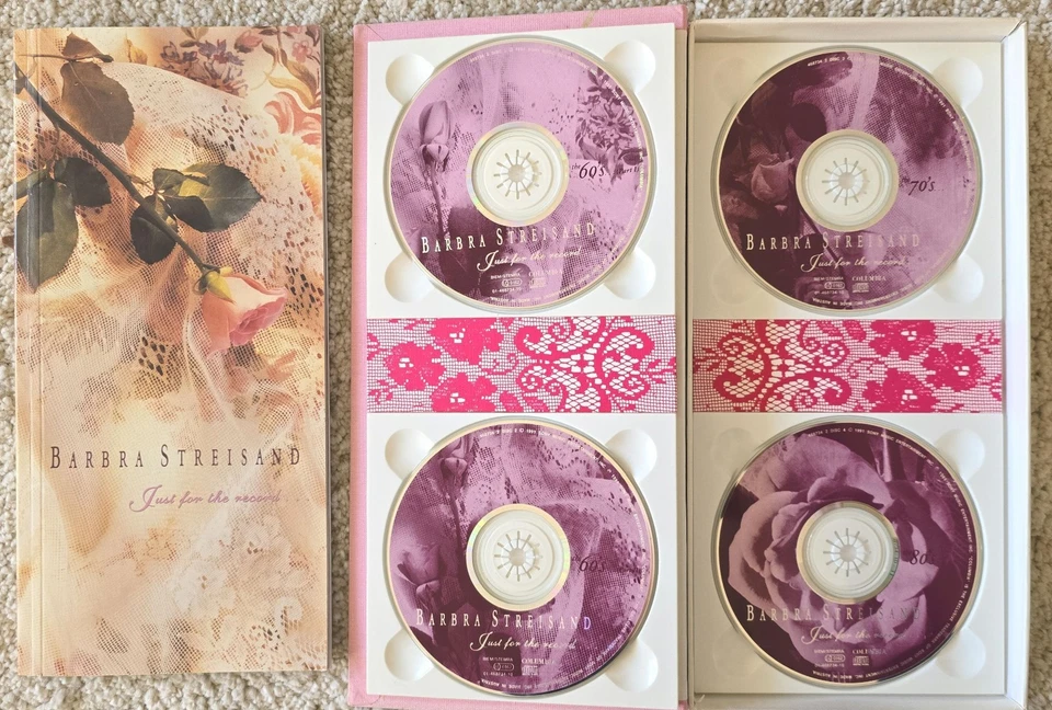 Barbra Streisand - ...Just For The Record ~ 4 CD's Box Set ~ 1960-1980 + Book - Bild 3 von 4