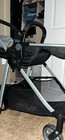Evenflo Single Baby Stroller Gray/Black with Canopy and Storage Basket. — photo 1