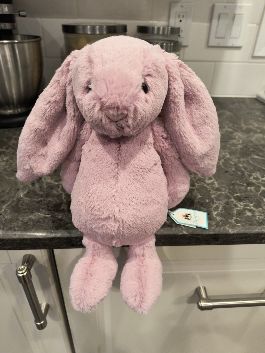 NEW Jellycat Bashful Tulip Pink Bunny Medium NWT 100% Real NOT