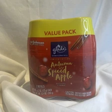 Glade Automatic Spray Refills, Air Freshener, Autumn Spiced Apple, 6.2 oz, - 2