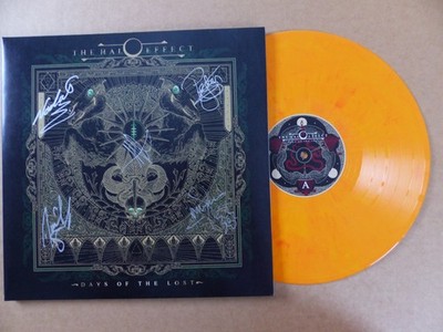 THE HALO EFFECT signed Autogramm signiert DAYS OF THE LOST Vinyl Schallplatte LP