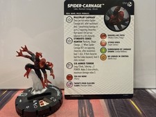 Heroclix Spider-Man  Venom: Absolute Carnage set Spider-Carnage 050 Rare 