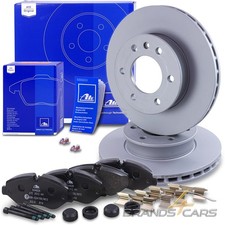 ATE BREMSSCHEIBEN BEL&Uuml;FTET &Oslash;300 + BREMSBEL&Auml;GE VORNE F&Uuml;R VW CRAFTER 30-35
