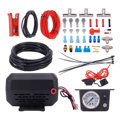 Universal Air shock Compressor Springs Controller Kit for Vans Pickups Air Com