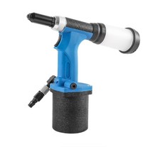 Industrial-Grade Stainless Steel Pneumatic Rivet Gun with Self-Priming Mechanism