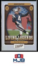 2024 Panini Prestige Adam Vinatieri Living Legends #LL-AVI New England Patriots