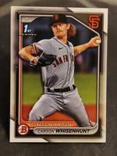 2024 Bowman ⭐1st Bowman⭐ #BP-96 Carson Whisenhunt 🔥RC🔥 San Francisco Giants