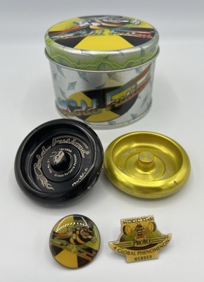 Vintage 1998 Playmaxx Proyo Duncan Cold Fusion GT YoYo + Tin +