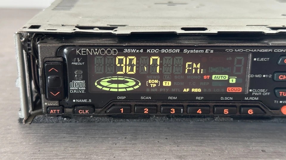 KENWOOD KDC-9050R MASK vintage FLAGSHIP topmodel CD-tuner head unit - Bild 3 von 4