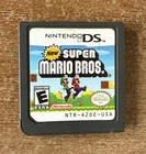 New Super Mario Bros Nintendo DS Game NTSC-U/C Multiplayer Platformer Cartridge
