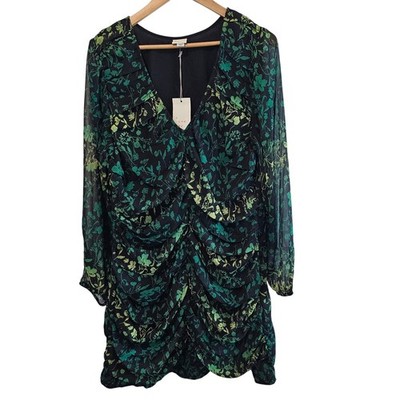 A New Day Dress Womens Size XXL Green Floral Ruched Glam Going Out Party Boho | eBay A New Day Dress Womens Size XXL Green Floral Ruched Glam Going Out Party Boho | eBay
