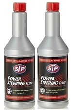 2 x STP 354ml Universal Power Steering Fluid Hydraulic Steer System Oil